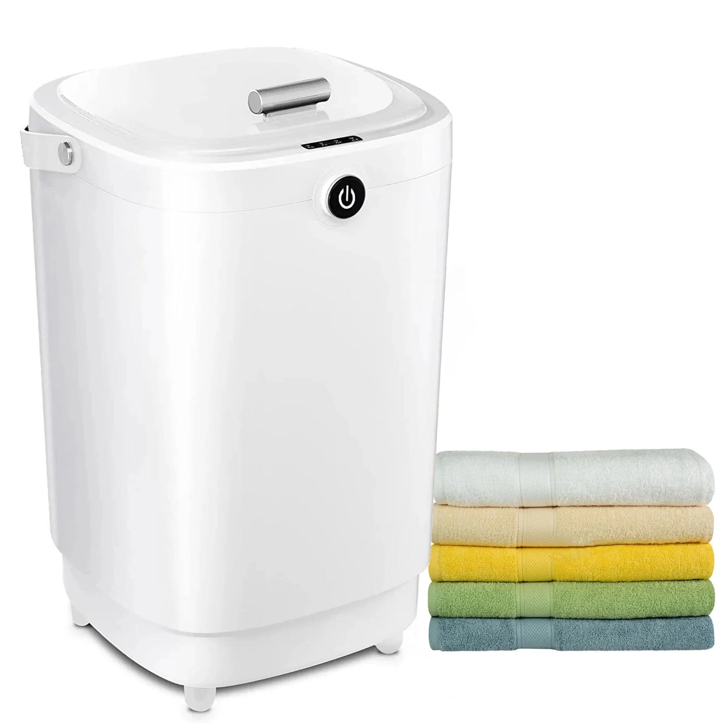 Largecare Towel Warmers for Bathroom 20L Towel Warmers Buckets Spa With 15/30/45/60 Timing Luxury Large Warmer Fits Up to Two Oversized Towels, Bathrobe, Towel, Blanket White